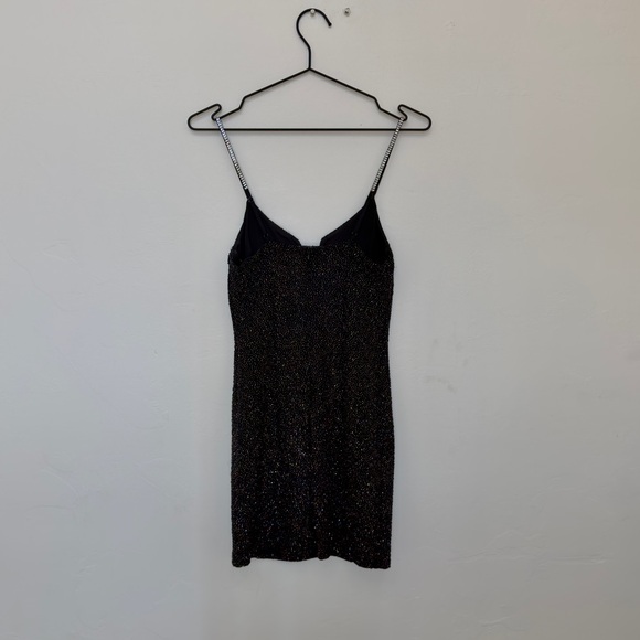 Astr Black Glitter Mini Dress - Picture 6 of 7